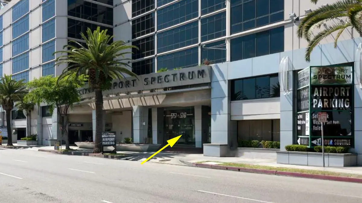 5757 W Century Blvd Airport Spectrum building entrance